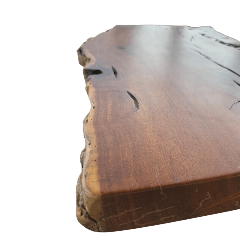 River Almond Wood Writing Desk - Image 5
