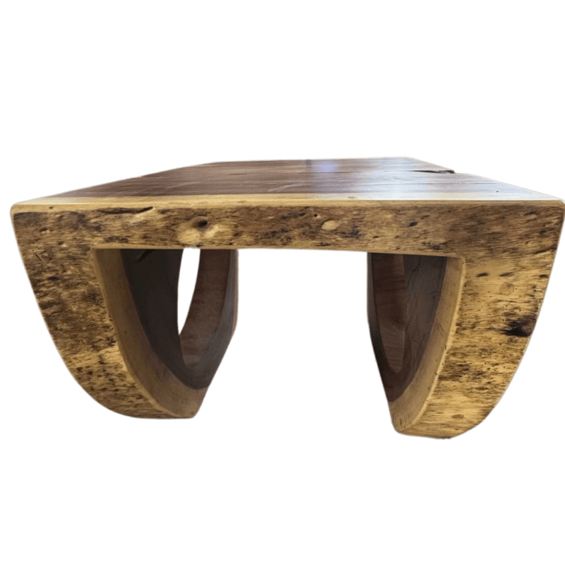Elegant and Unique Guanacaste Wood Coffee Table - Image 3