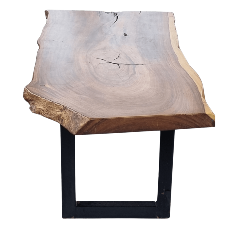 Dining Set with 6 Cedar Wood Chairs - Image 6