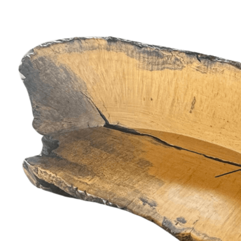 White Guanacaste Wood Armchair - Image 5