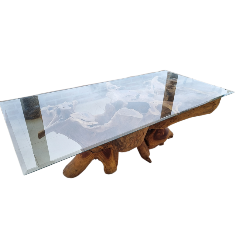 Cedar Wood Dining Table for 6 - Image 2