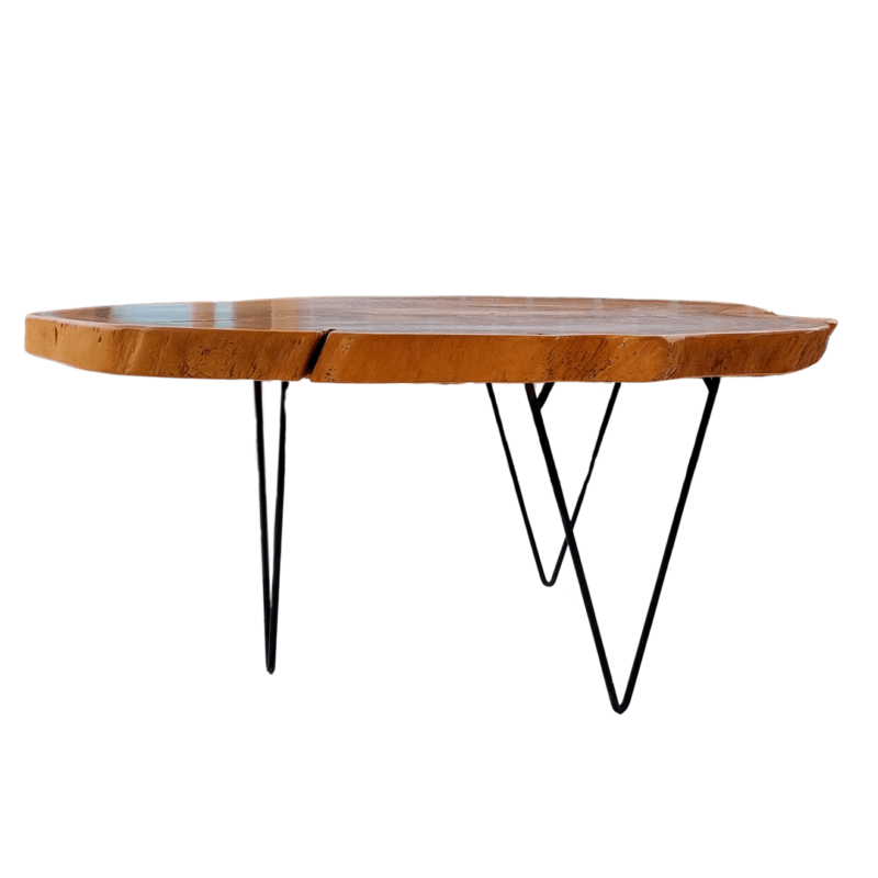 Handcrafted Oak Coffee Table - Image 7