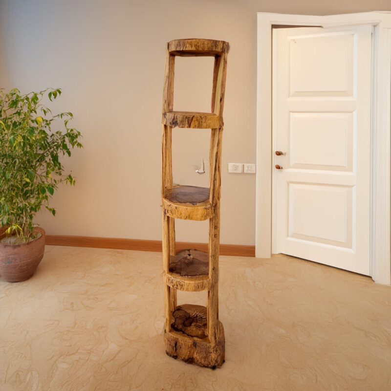 Cedar Corner Shelf for Living Room or Dining Room