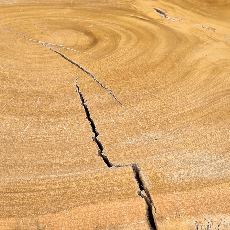 Handcrafted Oak Coffee Table - Image 2
